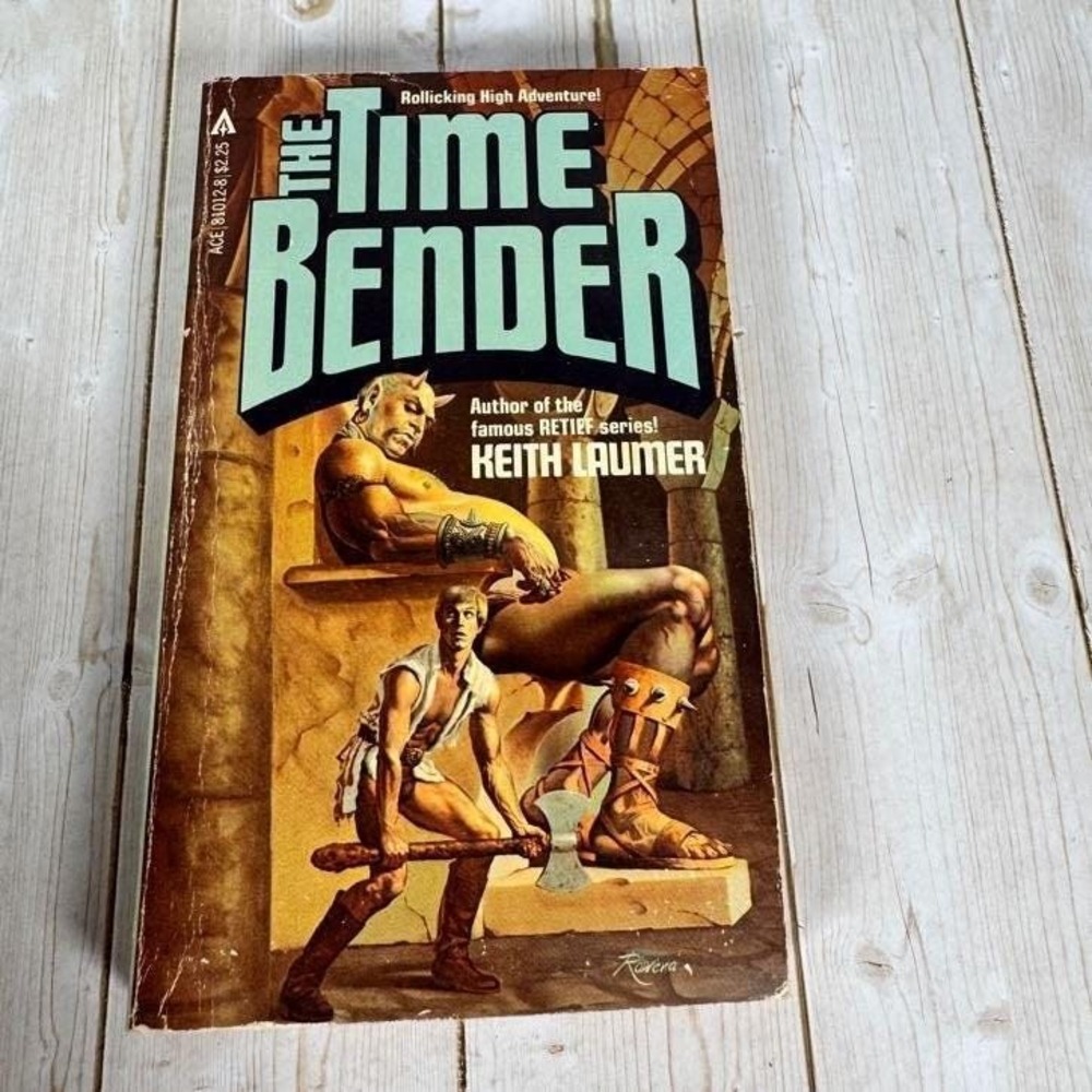 The Time Bender Keith Laumer 1981 First Ace Printing Science Fiction Ace